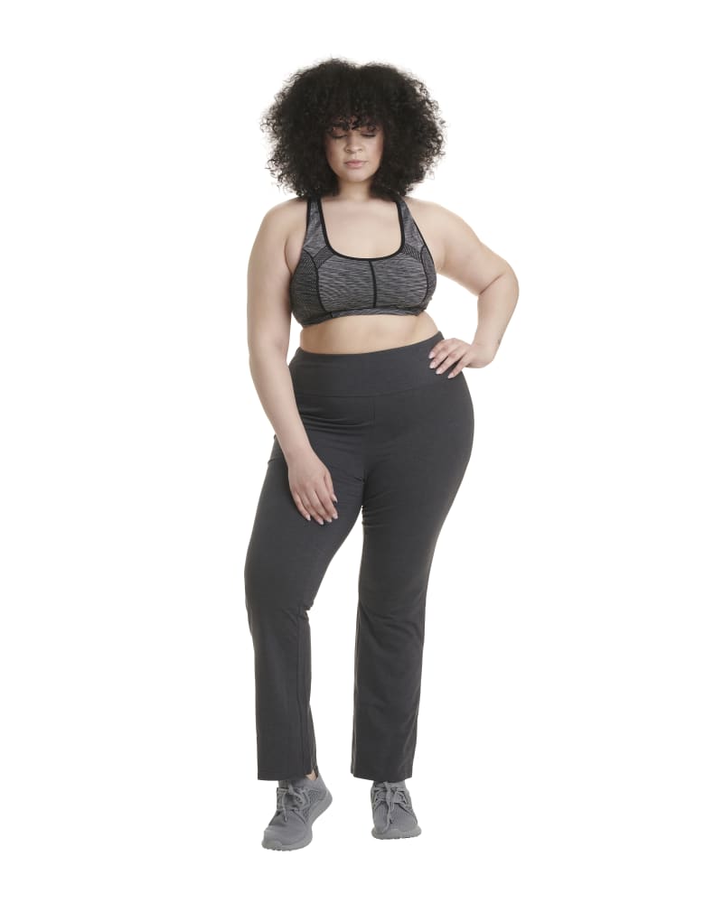 Front of plus size Suhana Walking Yoga Pant by Spalding | Dia&Co | dia_product_style_image_id:197766